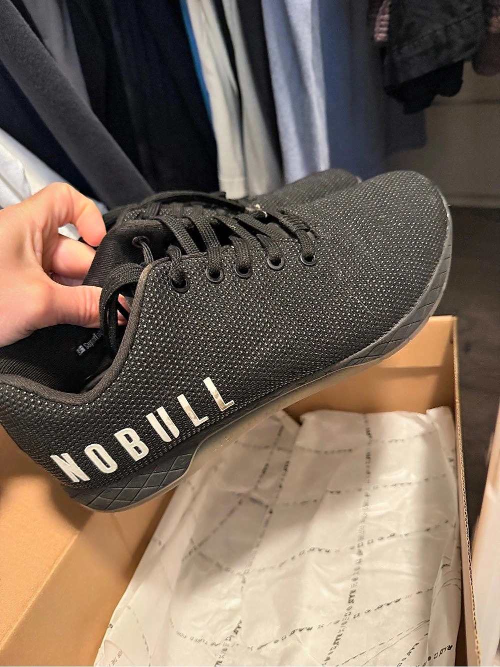 NOBULL Outwork Trainer Black Athletic Shoes